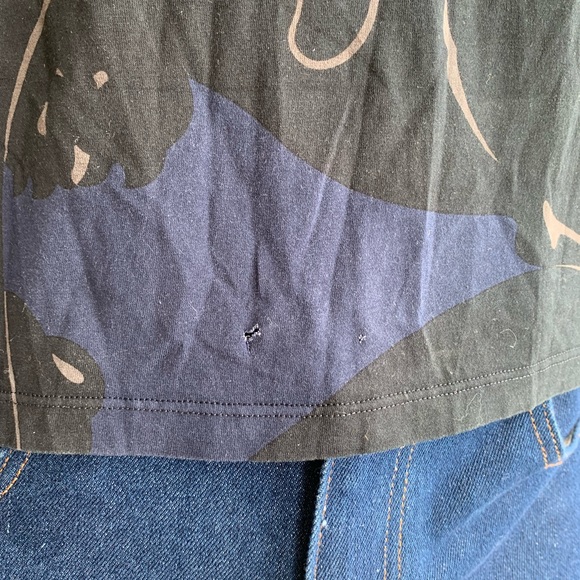 Valentino Panther Print Short Sleeve Tee Shirt PWM2 - Picture 2 of 10